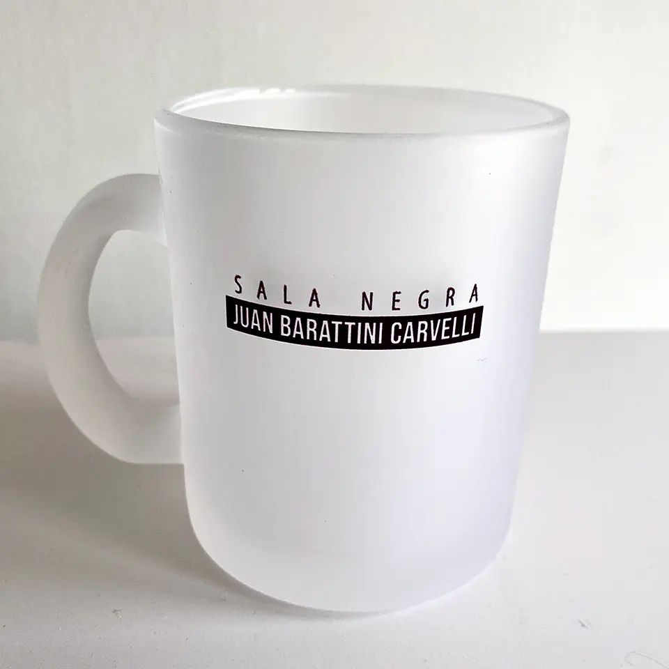 Tazón de vidrio empavonado personalizado 1