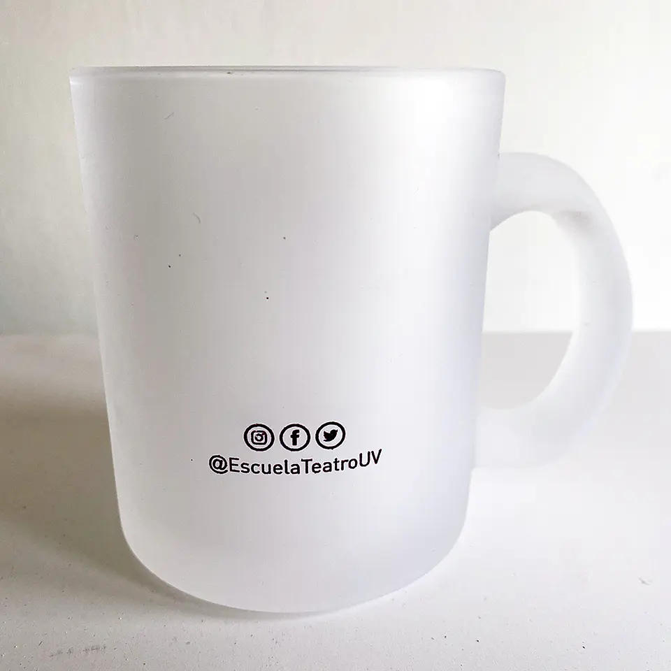 Tazón de vidrio empavonado personalizado 2