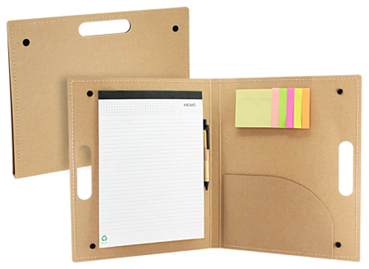 Carpeta eco kraft + Set 1