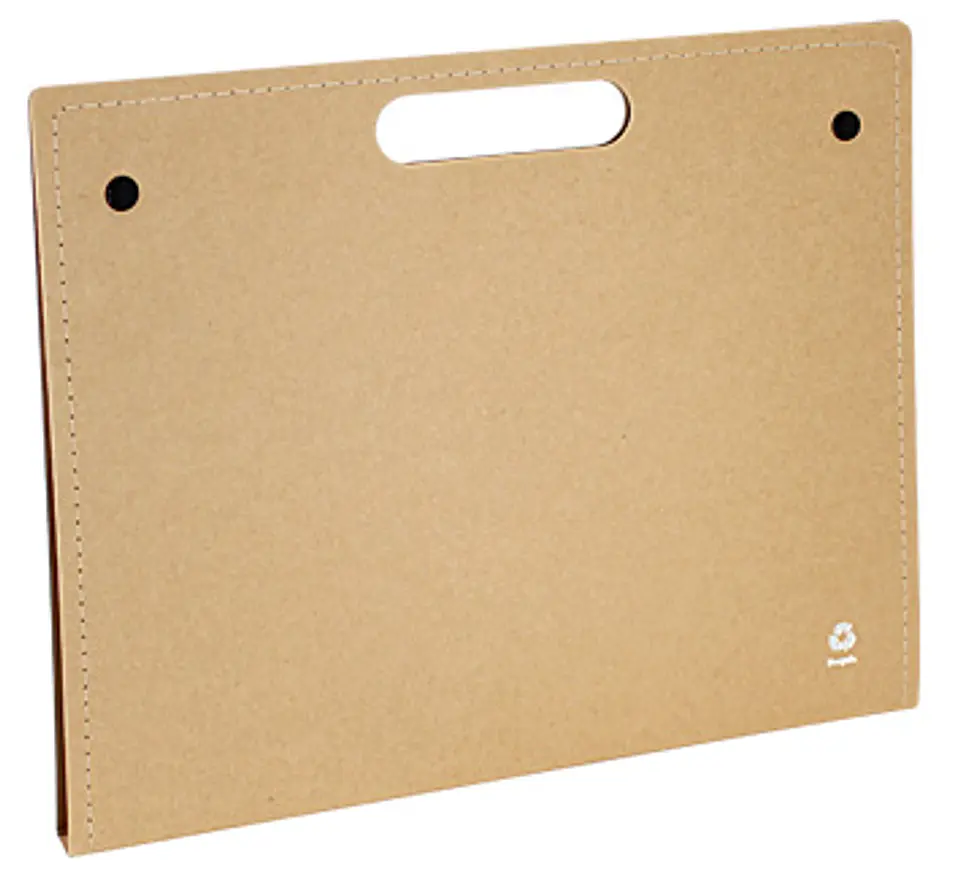 Carpeta eco kraft + Set 4