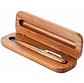 Bolígrafo de bamboo con estuche personalizado - Miniatura 1