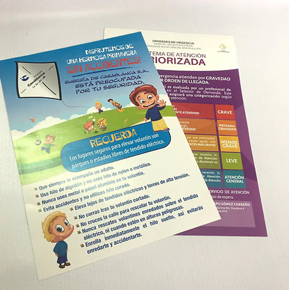 Flyers - Volantes 10 x 15 cm 1