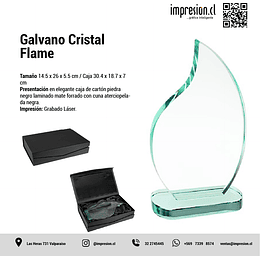 Galvano cristal Flame