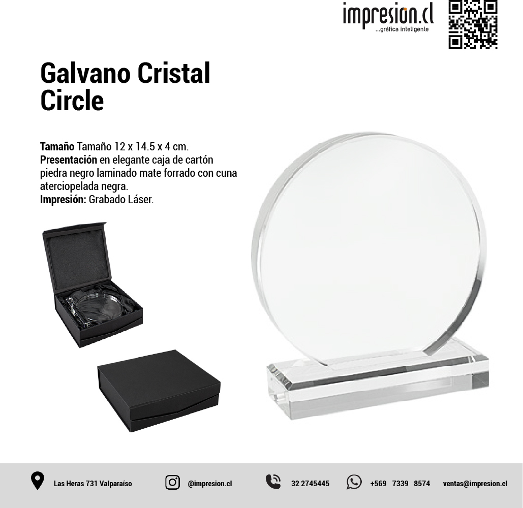 Galvano cristal Circle