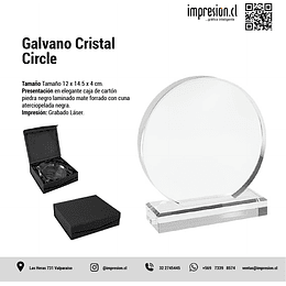 Galvano cristal Circle