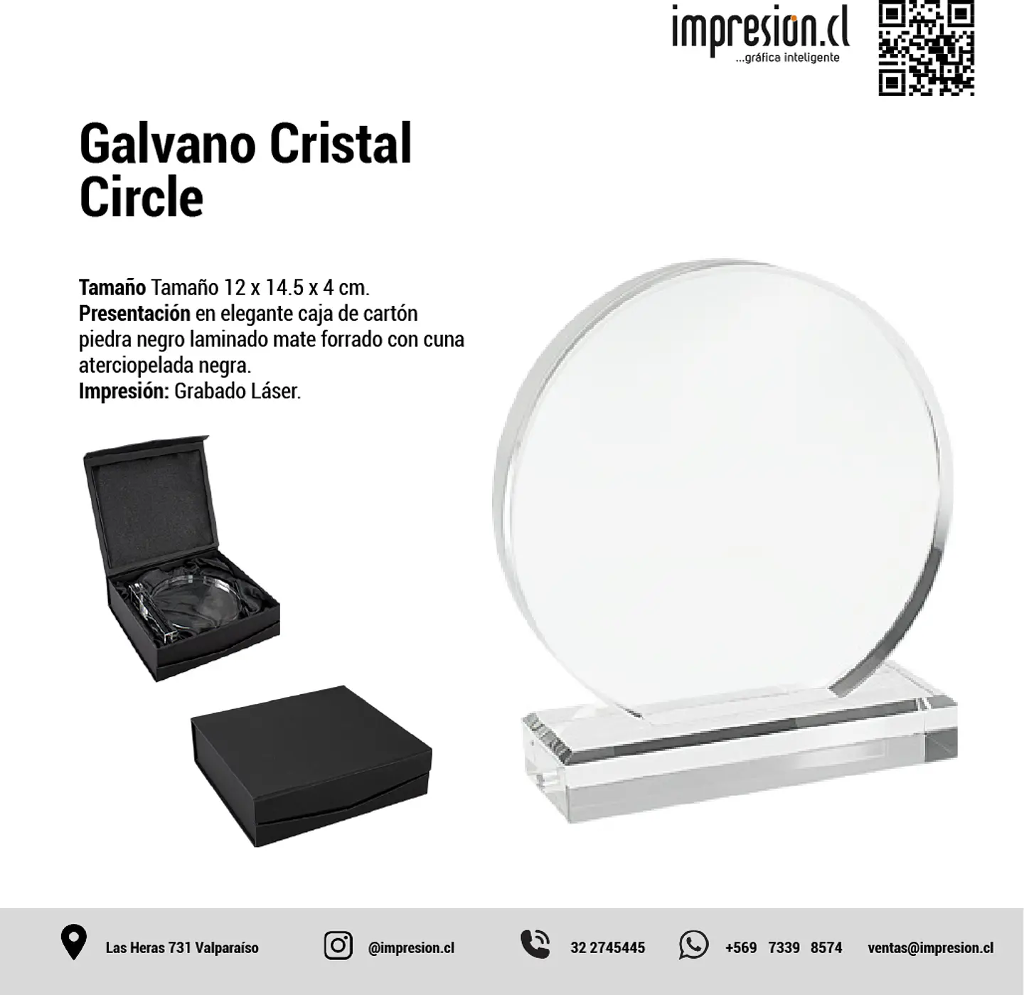 Galvano cristal Circle 1