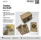 Tarjetas Eco Kraft Personalizadas - Miniatura 3