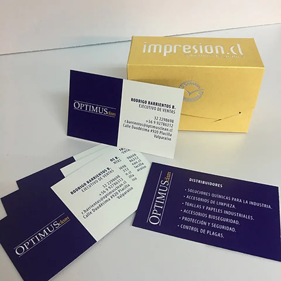 Tarjetas de presentación clásicas 7