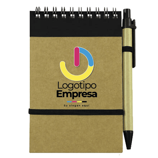 Libreta ecológica con lápiz 9x14 cm