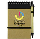 Libreta ecológica con lápiz personalizada 9x14 cm - Miniatura 1