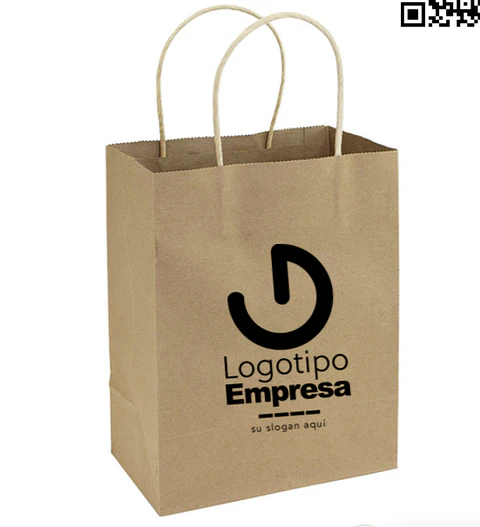 Bolsa de papel 20 x 26 x 12 cm 