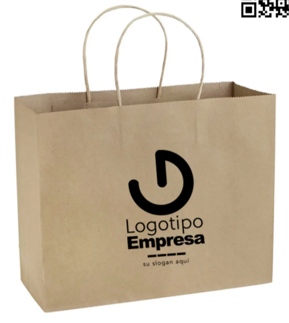 Bolsa de papel 30 x 25 x 10 cm  1