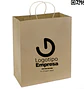 Bolsa de papel kraft 33x40x15 cm personalizada - Miniatura 1