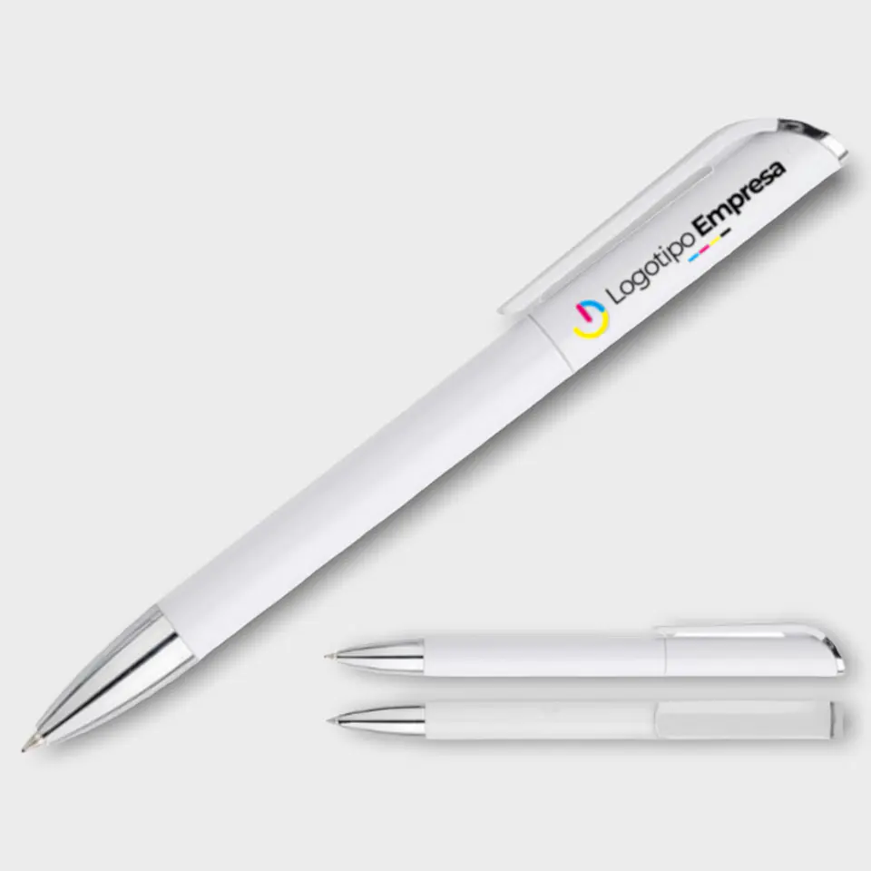Bolígrafo plástico Ángel personalizado 1