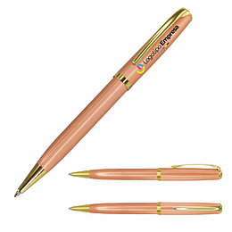 Bolígrafo metálico encobrizado 