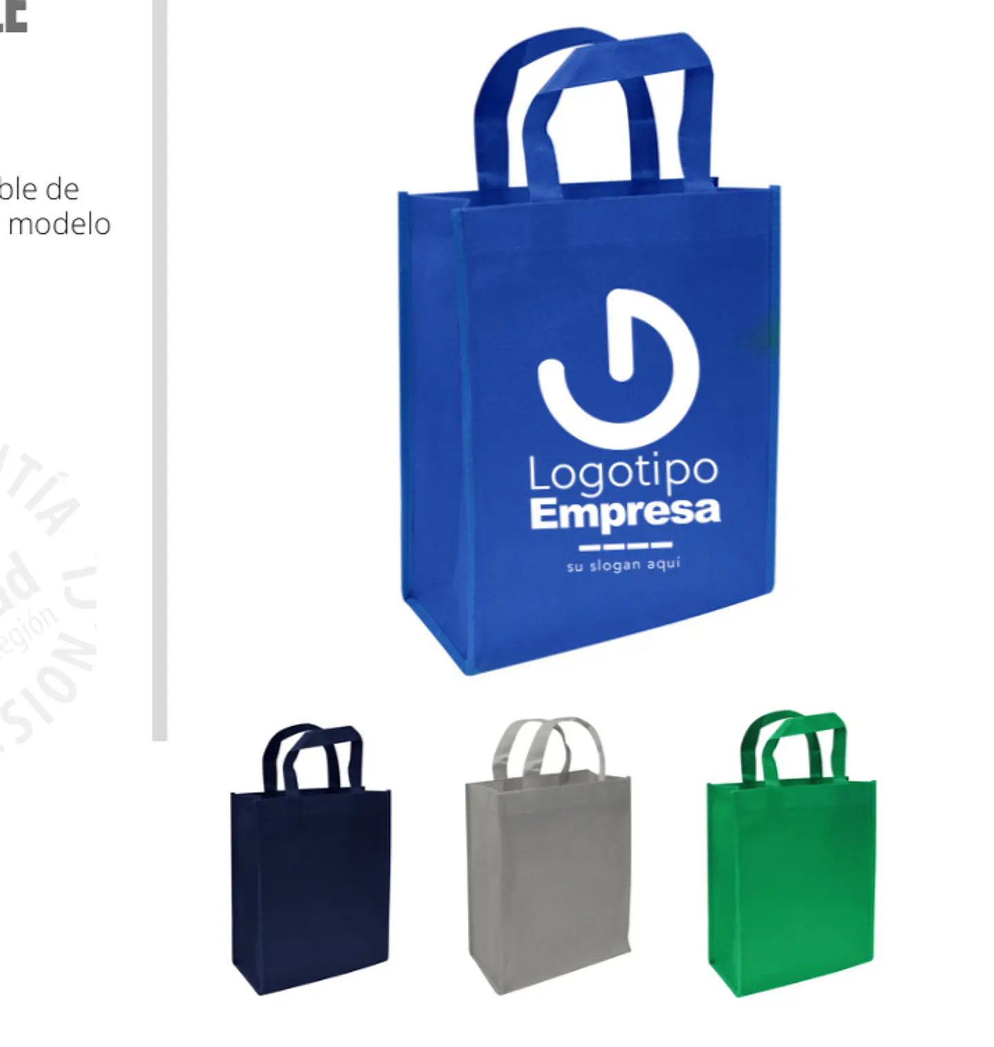 Bolsa reutilizable mediana personalizada 1