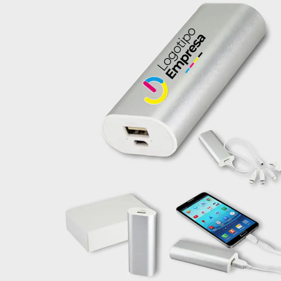 Cargador power bank metálico 5200 mAh  1