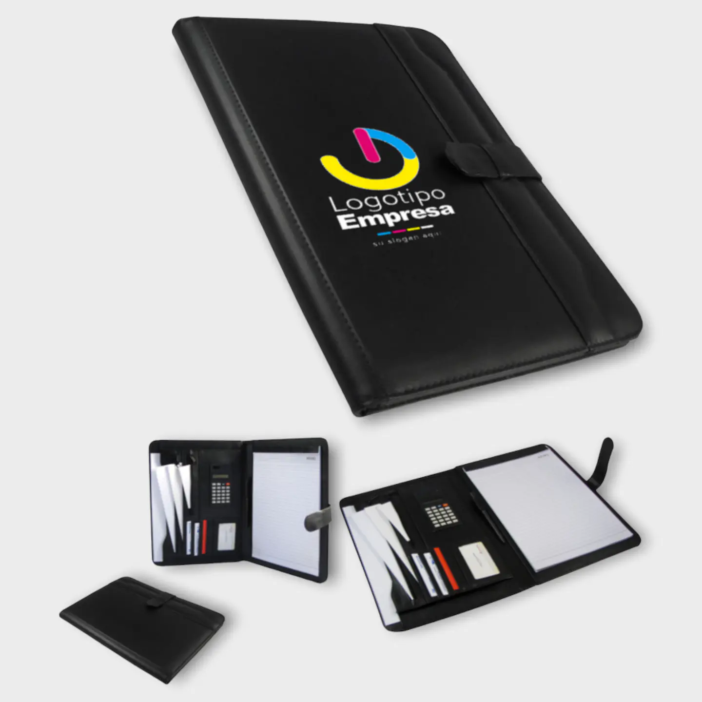 Carpeta ejecutiva símil cuero  1