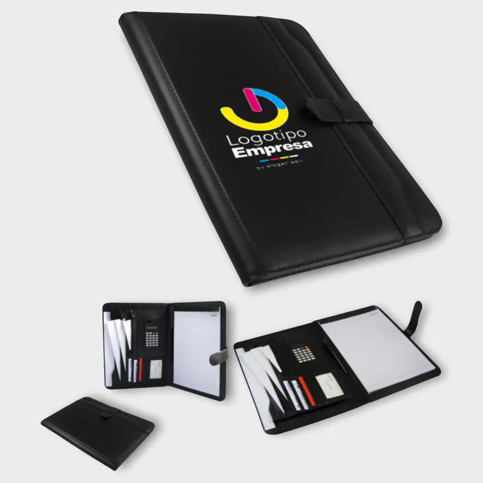 Carpeta ejecutiva símil cuero  1
