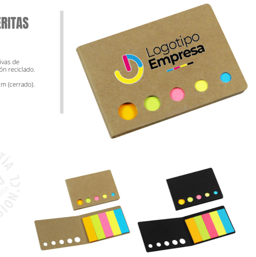 Set de Banderitas Adhesivas