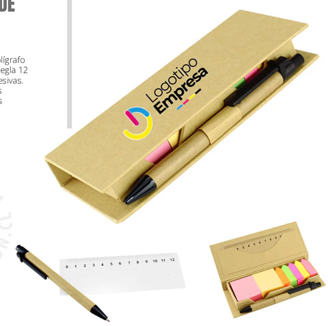 Set ecológico de oficina 