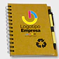 Cuaderno ecológico tapa dura logo reciclable - Miniatura 2
