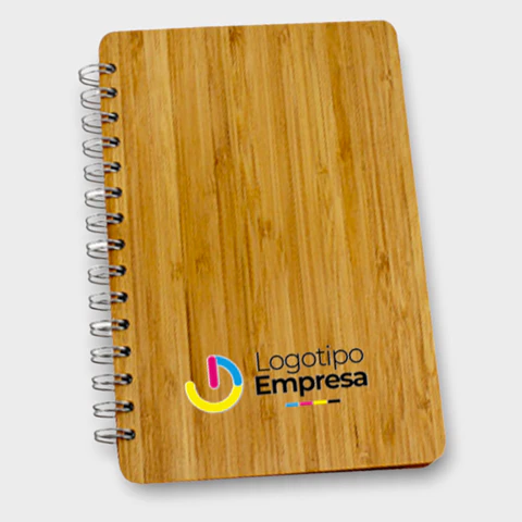 Cuaderno deluxe de bamboo 15x22 cm