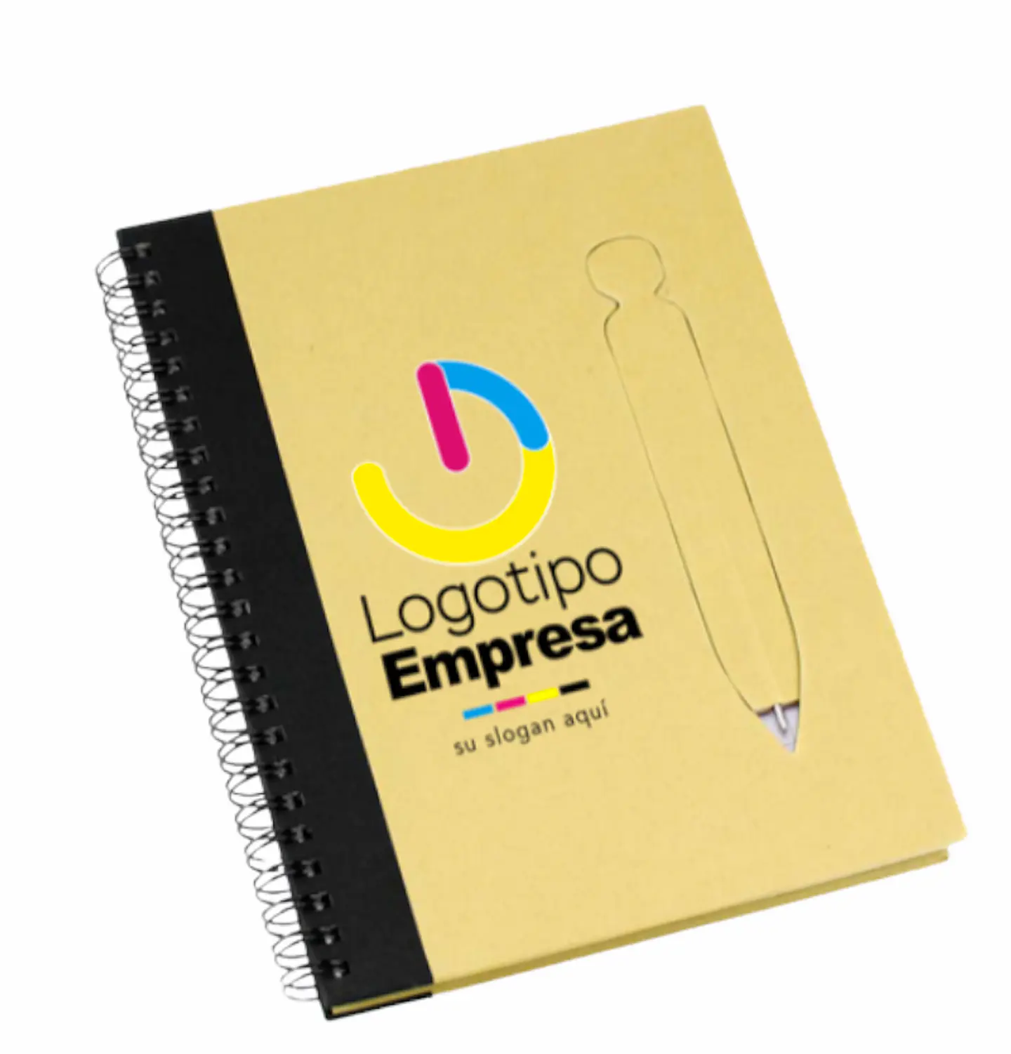 Cuaderno ecológico tapa dura - 16x21 cm 2