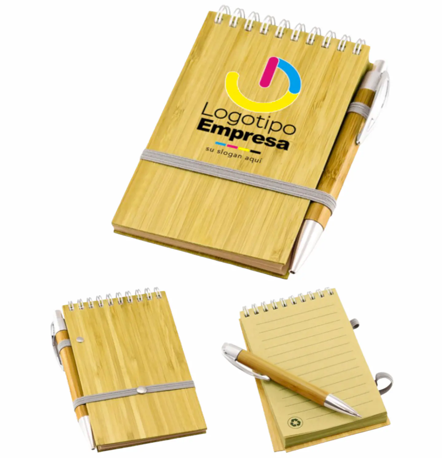 Libreta de bamboo 9x14 cm 1