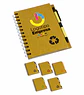 Cuaderno ecológico tapa dura logo reciclable - Miniatura 1