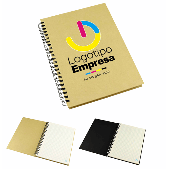 Cuaderno ecológico tapa dura