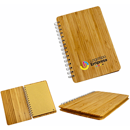 Cuaderno deluxe de bamboo 15x22 cm