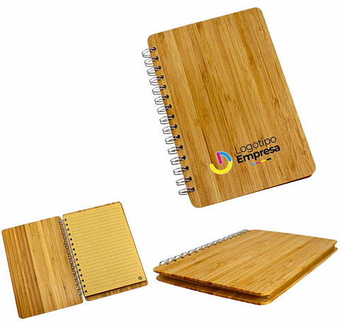 Cuaderno deluxe de bamboo 15x22 cm