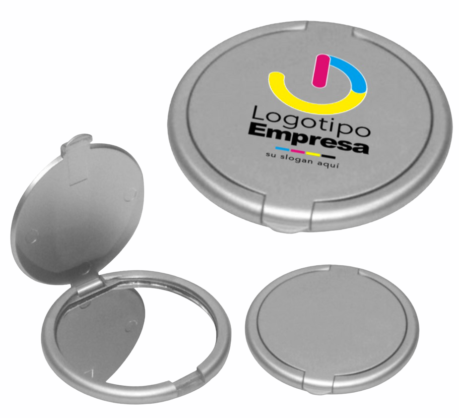 Espejo plateado