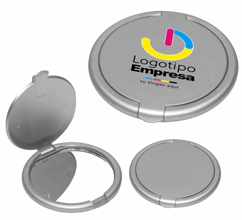 Espejo plateado