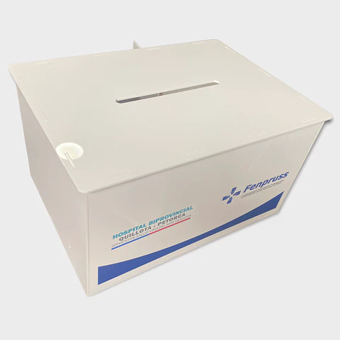 Buzon Acrílico Blanco Mod. P4