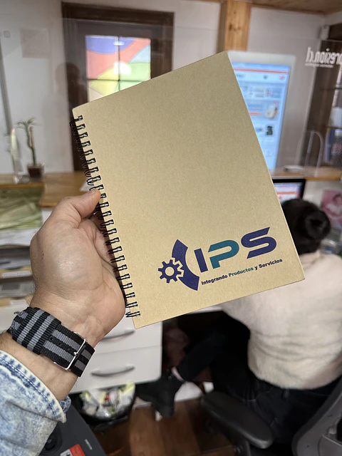 Cuaderno ecológico tapa dura
