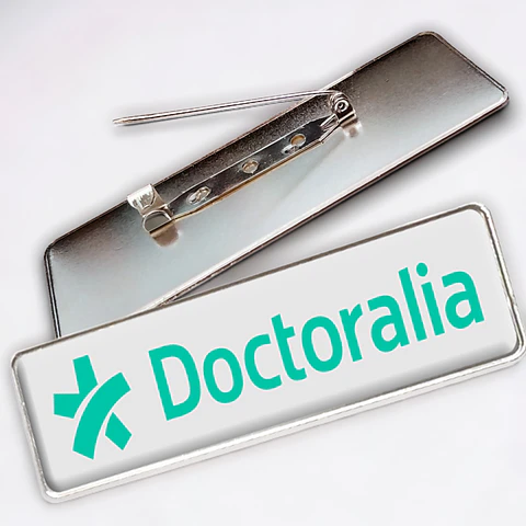 Piocha Placa rectangular con Gancho (Pins)