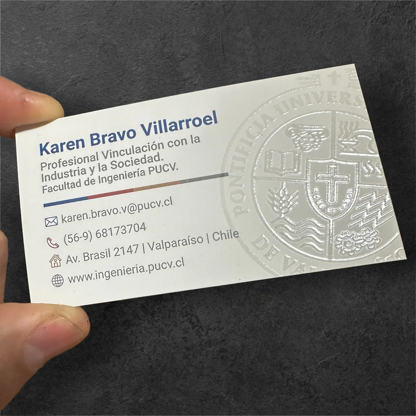 Tarjetas con barniz 3D brillante 7