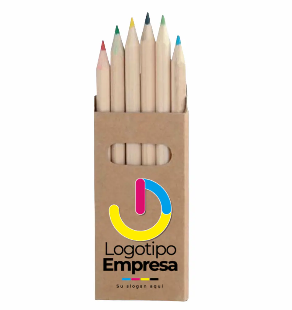 Set 6 lápices de colores  1