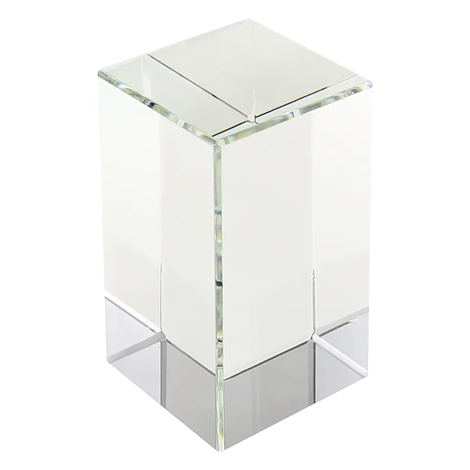 Galvano Bloque Cristal Sólido 1