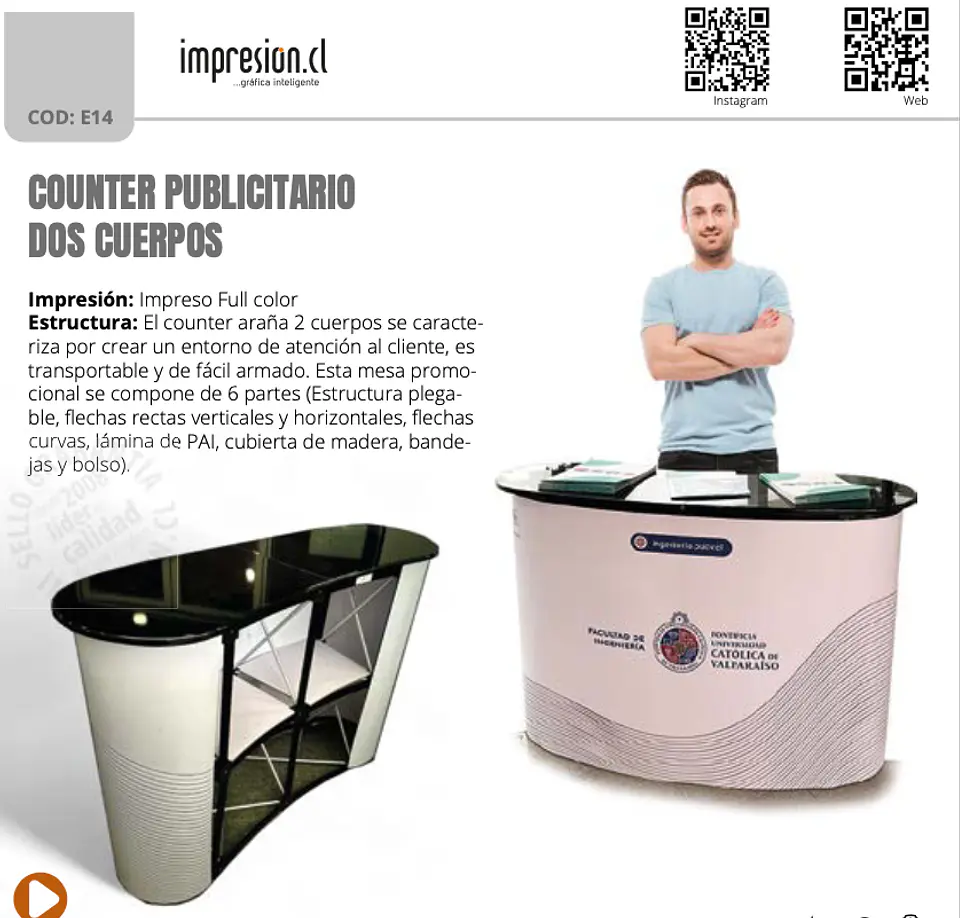 Counter Publicitario Dos Cuerpos 1