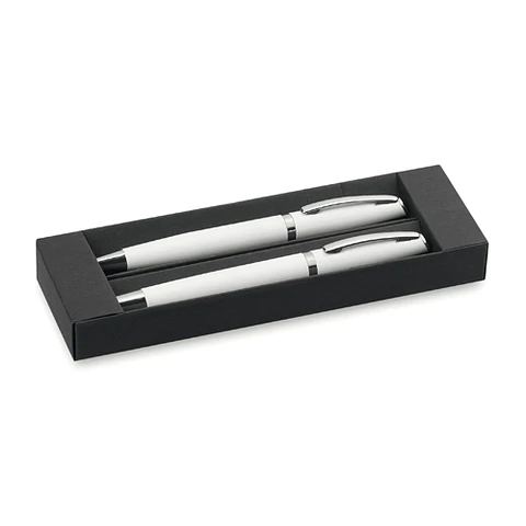 Set Bolígrafo y Roller de Aluminio