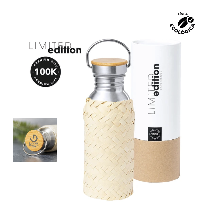 Bidón Acero Inox Edición Limitada 600 ml