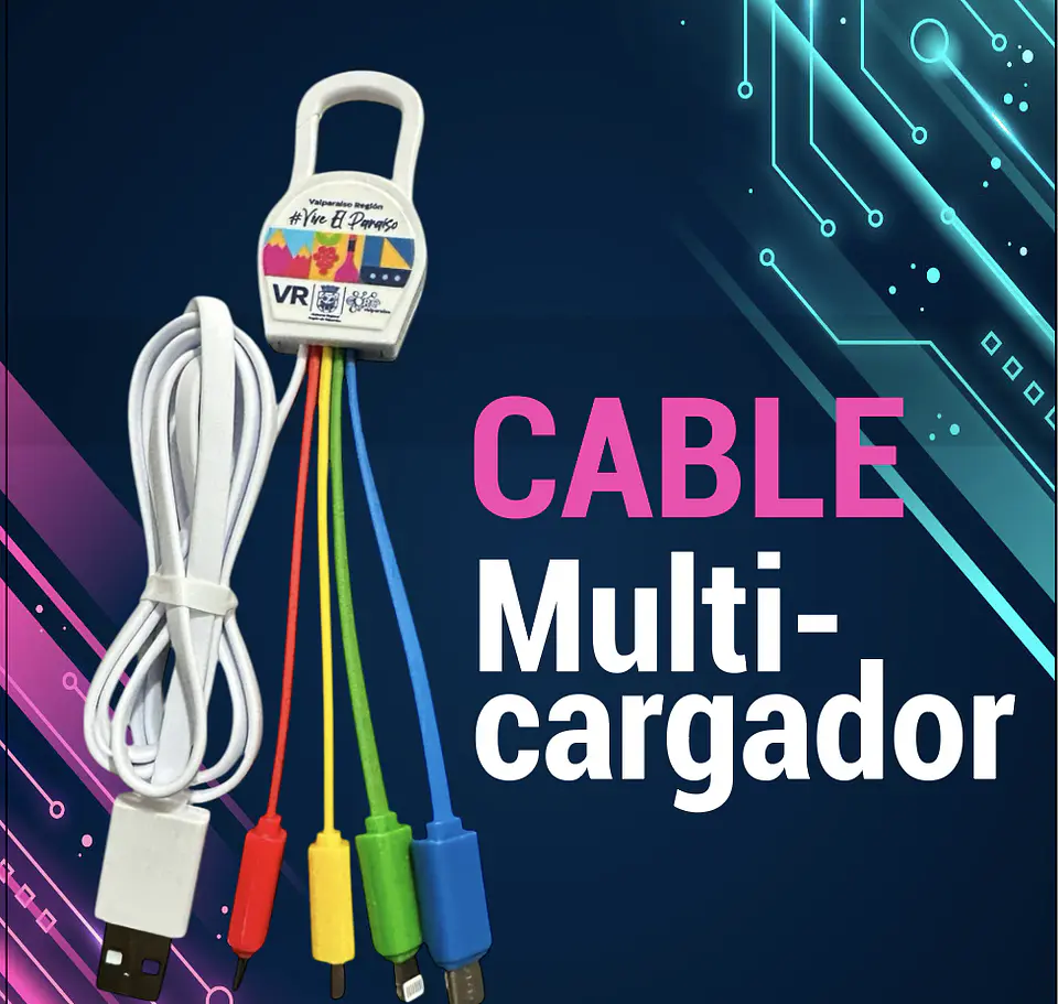 Connect Multicargador Colores 1