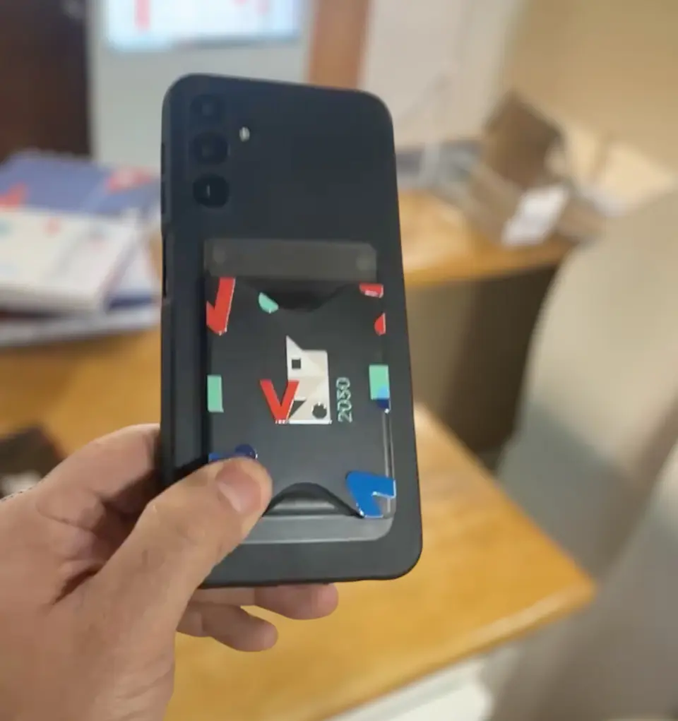 Porta Tarjeta para celular 2