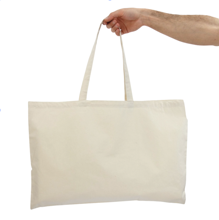 Bolsa algodón 170 gr - 60x40 cm