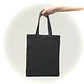 Bolsa algodón Negra 132 gr - 30x24 cm - Miniatura 1