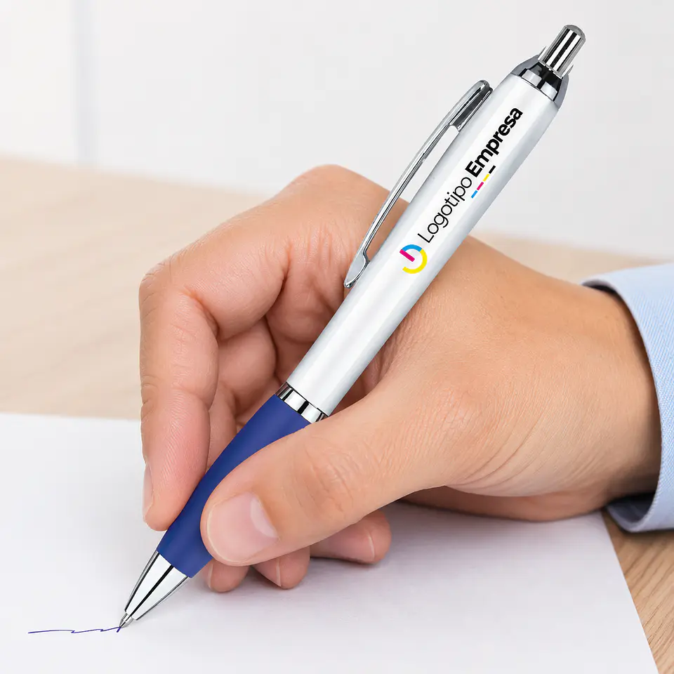 Bolígrafo plástico Wind Satin personalizado 2