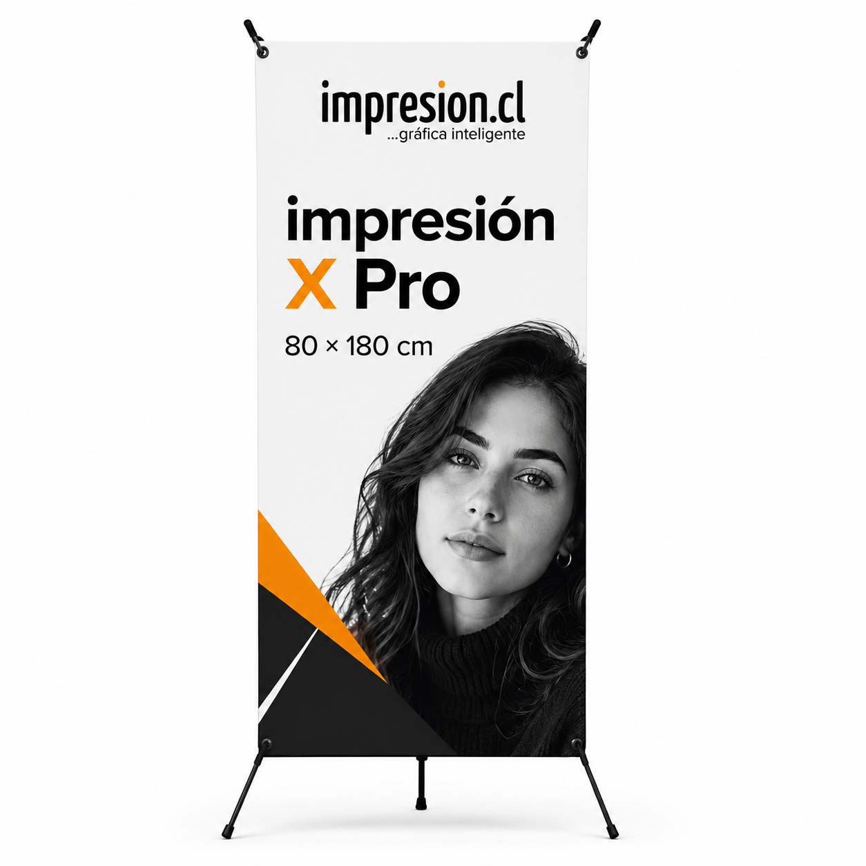 Pendón X PRO 80 x 180 cm
